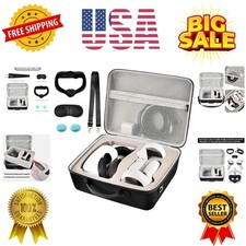 Hard Carrying Case for Quest 3/ Quest 3S/ for Quest 2 All-in-One VR Gaming He...