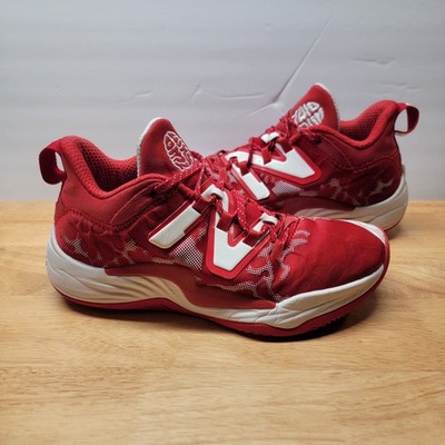 New Balance Two WXY v3 Mens Athletic Basketball Shoes Size 8 Red White BB2WYTR3