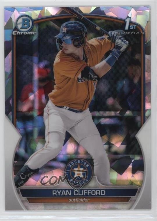 2023 Bowman Chrome Prospects Atomic Refractor Ryan Clifford #BCP-10 3a1