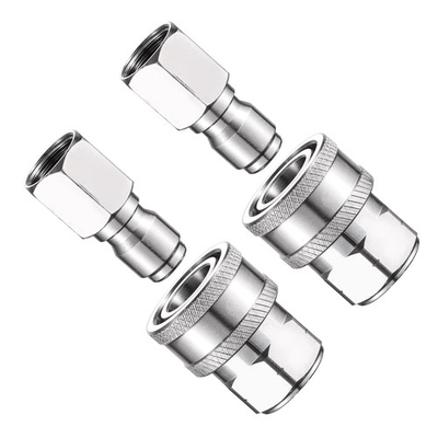 #ad 3 8quot; Pressure Washer Quick Connect4Pack Pressure Washer Fittings Stainless ... $16.35