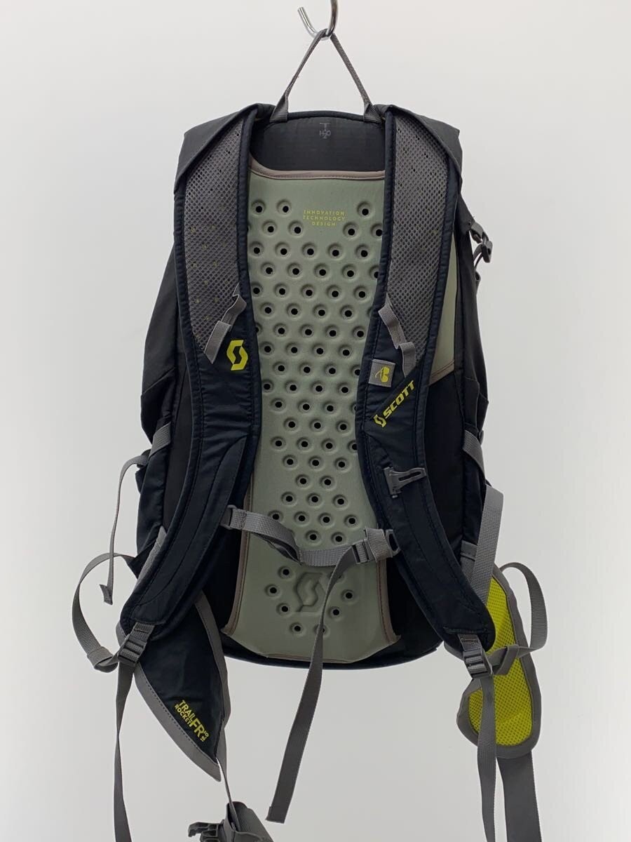 SCOTT Backpack Nylon Black Solid Color - image 3