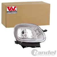 VAN Wezel H4 Scheinwerfer Rechts Passend FüR Fiat Panda