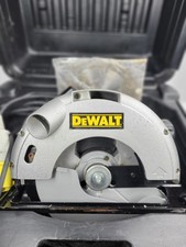 Dewalt DW62 Circular Saw 184mm 110V 1150W With Case And Used Blades