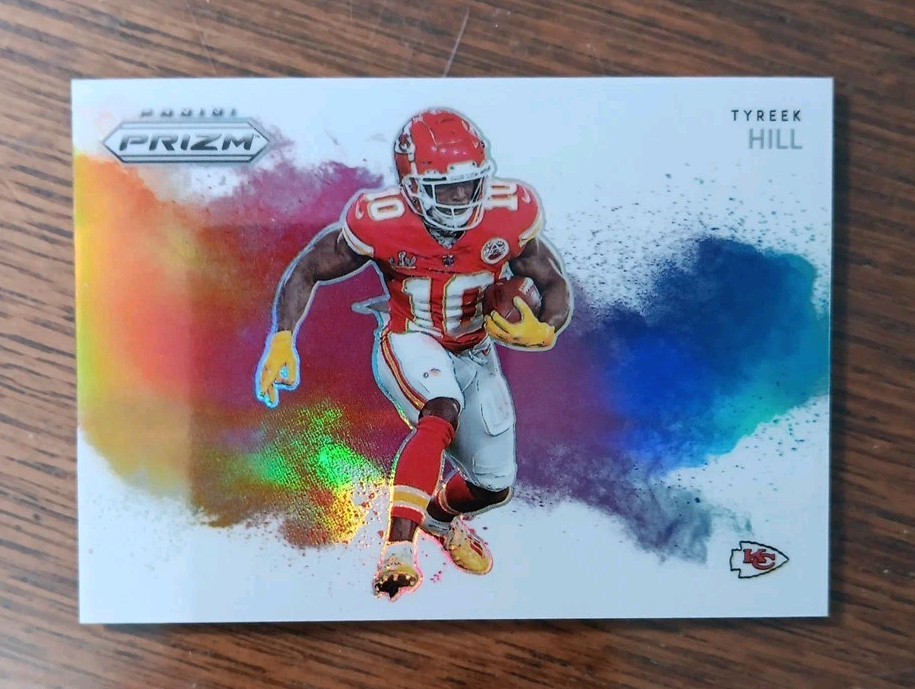 2021 Panini Prizm - Color Blast - Tyreek Hill - Kansas City Chiefs - SSP