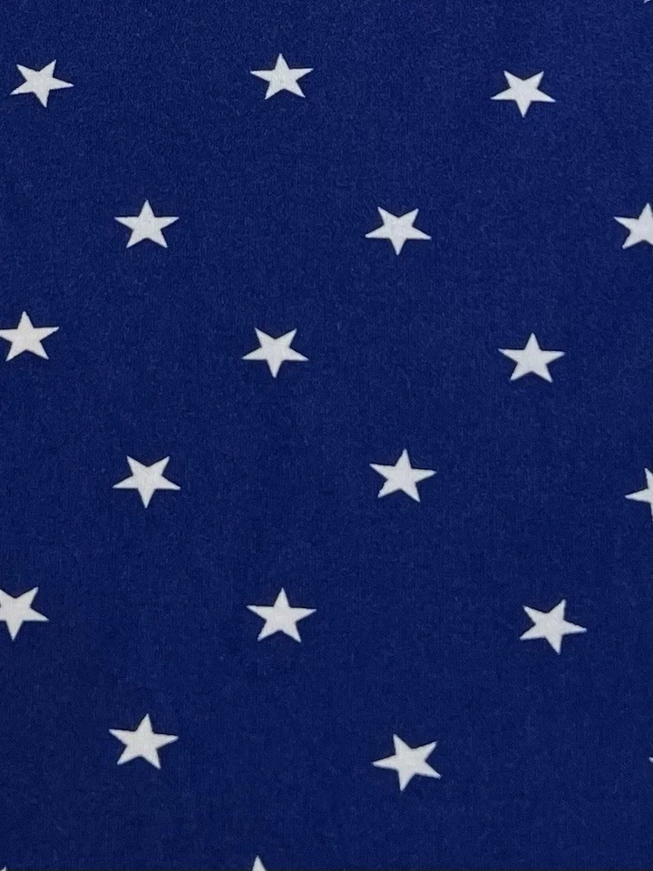 LuLaRoe 紧身裤 TC 高曲线圣诞蓝色军用星星太空航海美国 — 第 3/4 张图片