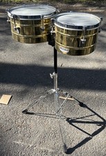 LP MATADOR TImbale Drum Set BRASS VINTAGE 10 ...