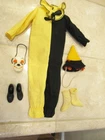 Vintage Mattel Ken Doll Outfit #794 Masquerade Clown Costume Mask Hat Shoes 1960
