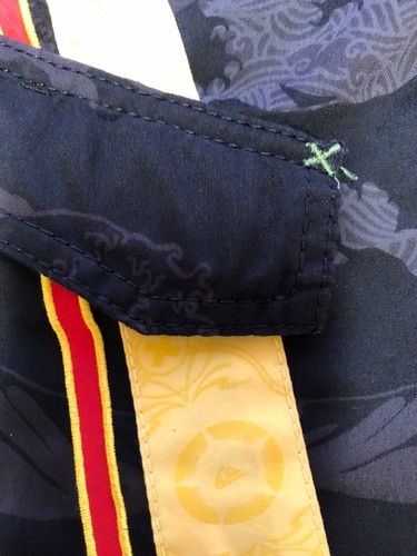 🌊OG QUIKSILVER RASTA Board Shorts X-LONG + NEO FLY WAVE OF KANAGAWA JP SIZE 32 - Picture 8 of 20