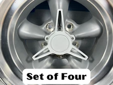Knock Off Tri Bar Spinner Center Cap Set for Torq Thrust Wheels 3D Printed ASA