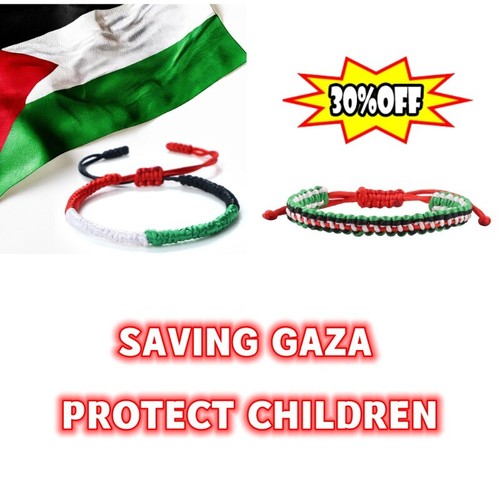 Palestine Bracelet Uae Bracelet Country Handmade Friendship Saving Gaza & Child - Picture 11 of 21