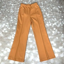 Vintage 70s Alex Colman - Women's Pants - ORANGE Sz 12 - AS IS