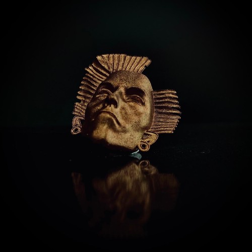 Francisco de Orellana's Death Mask for 3.75 in / 6 in / 12 in Figures (Painted) - Picture 13 of 16