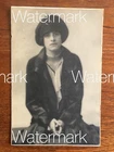 Vintage Antique Photograph Woman,  Australia on card 21 x 14cm