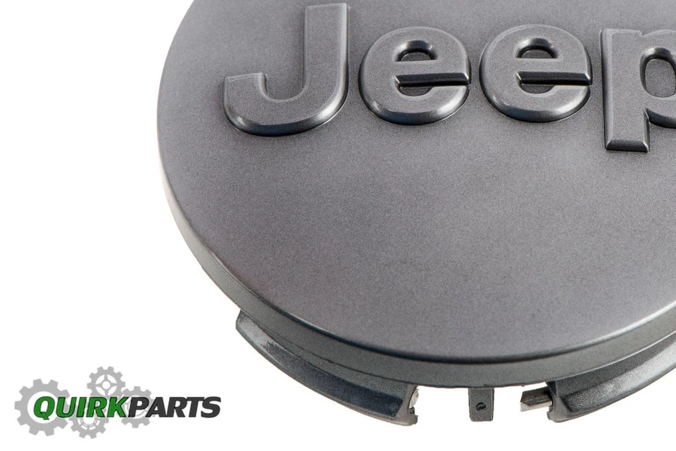Grand Cherokee Wrangler Jeep 2012-2020 tapa de rueda central gris único OE nuevo Mopar Foto 3 de 4