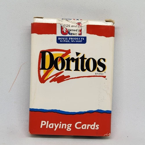 1995 Doritos Playing Cards Hoyle Playing Card Co.* Box Damage* Complete Set*