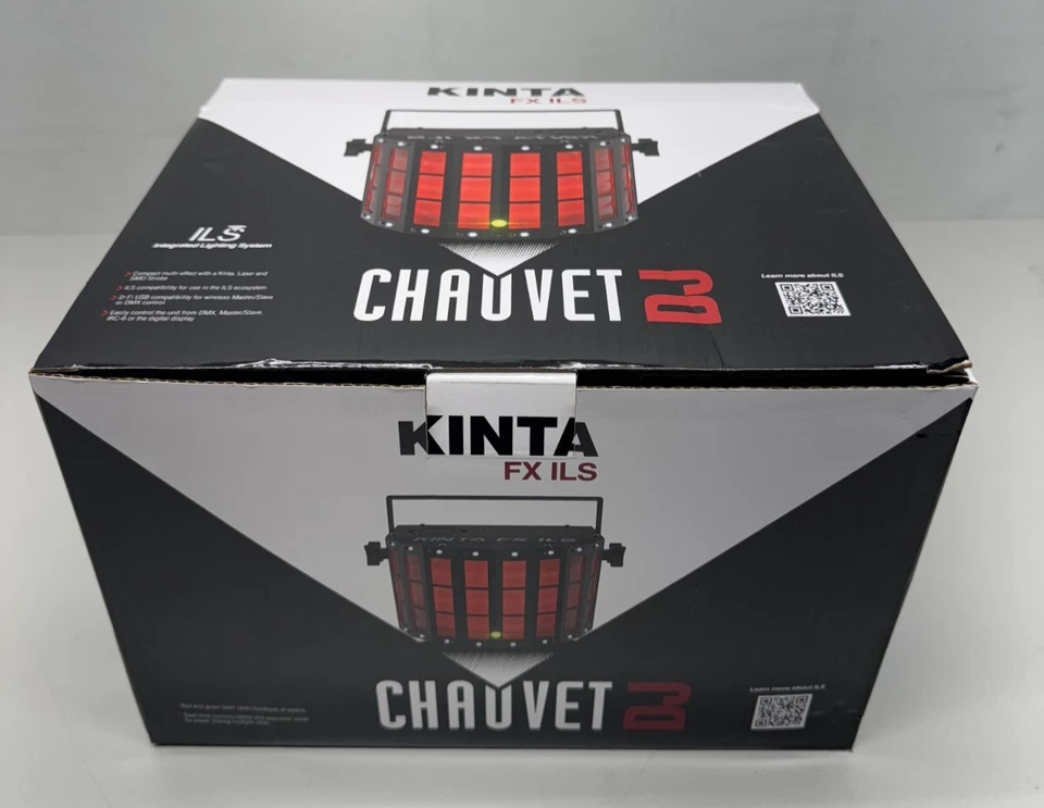 CHAUVET DJ Kinta FX ILS RGBW LED Derby, Laser, LED, Strobe Multi-Effect Fixture - Image 2 of 4