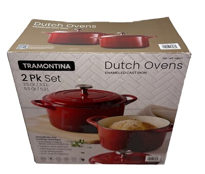 Tramontina Kirkland Cast Iron Dutch Oven Tramontina Enameled Cast