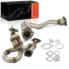 2x Catalytic Converter for Chevrolet Malibu Pontiac G6 Saturn Aura V6 3.6L Front