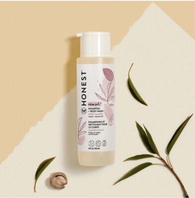 The Honest 2-in-1 Cleansing Shampoo + Body Wash Sweet Almond 18 fl oz