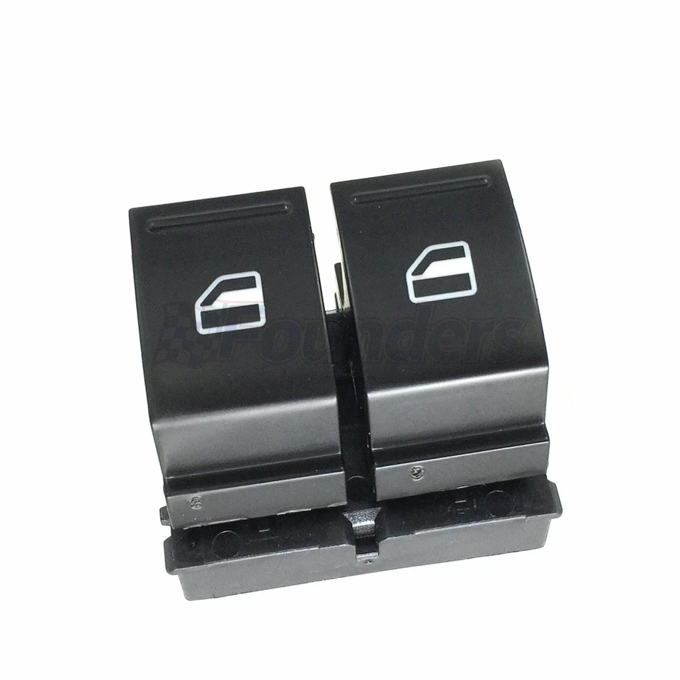 Interruptor de ventana eléctrica delantero izquierdo para Seat Ibiza VW Amarok Caddy GTI Rabbit Foto 3 de 4