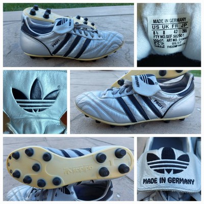 Adidas Profi Liga OG Made Germany Soccer Shoes Cleats US 8.5 UK 42 MIG  Vintage | eBay