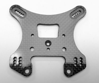 XTREME RACING TEAM ASSOCIATED RC8B3 CARBON FIBER FRONT SHOCK TOWER 5mm XTR10932