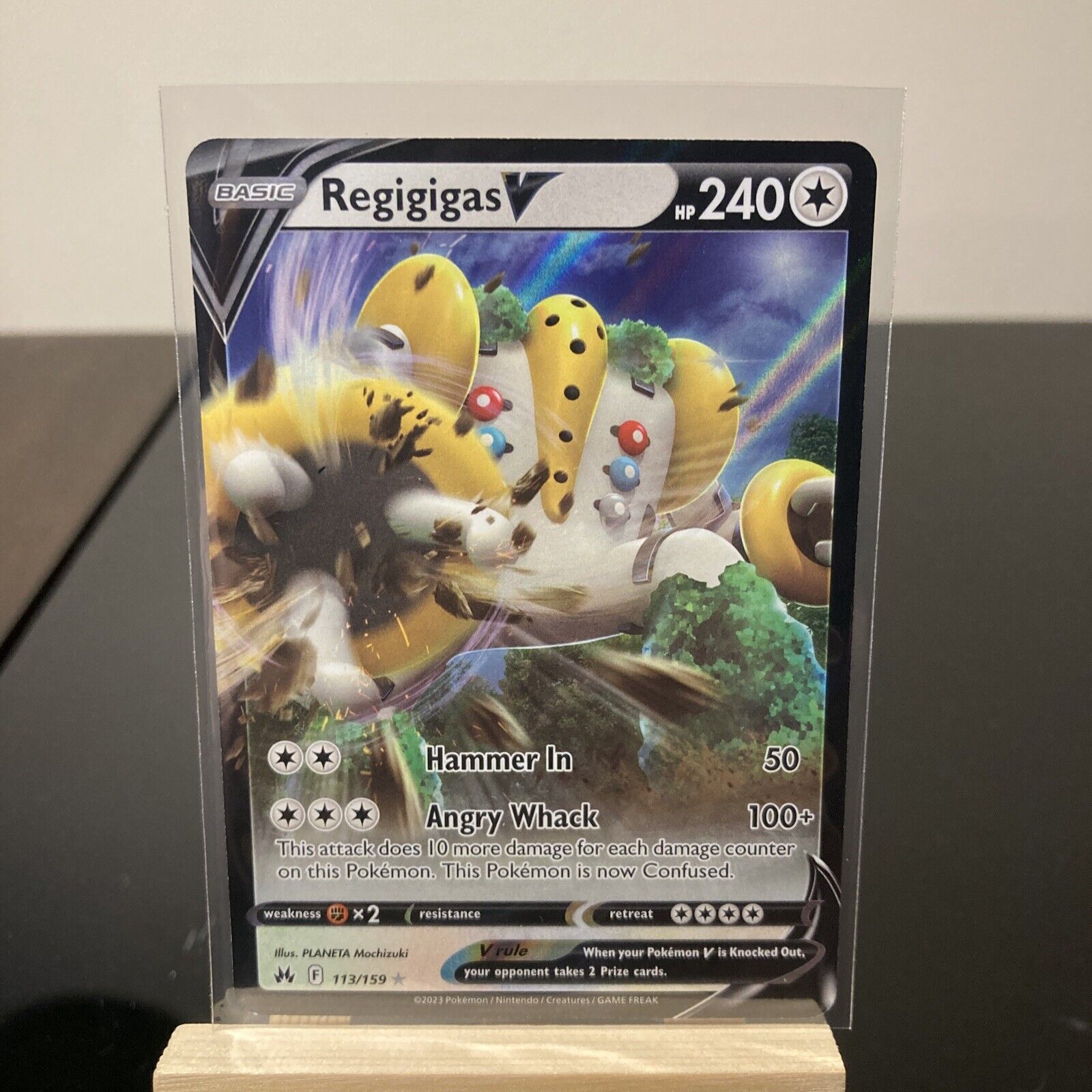 Regigigas V 113/159 Vivid Imagination Cards and Collectibles