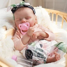 Reborn Baby Dolls Full Body 18 Inch Waterproof Realistic Newborn Baby