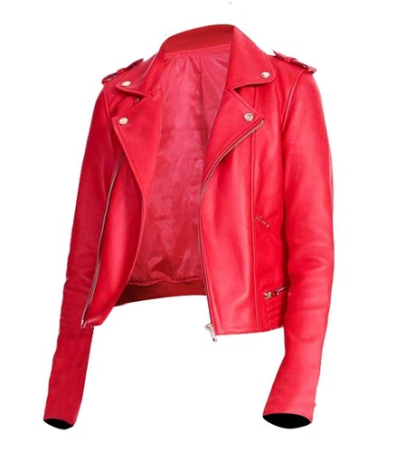 cheryl red jacket