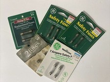 Fuses, Lot of 10 for C9  C7 Christmas Lights 5 Amp 120 Volt NEW  5 Packs Of 2