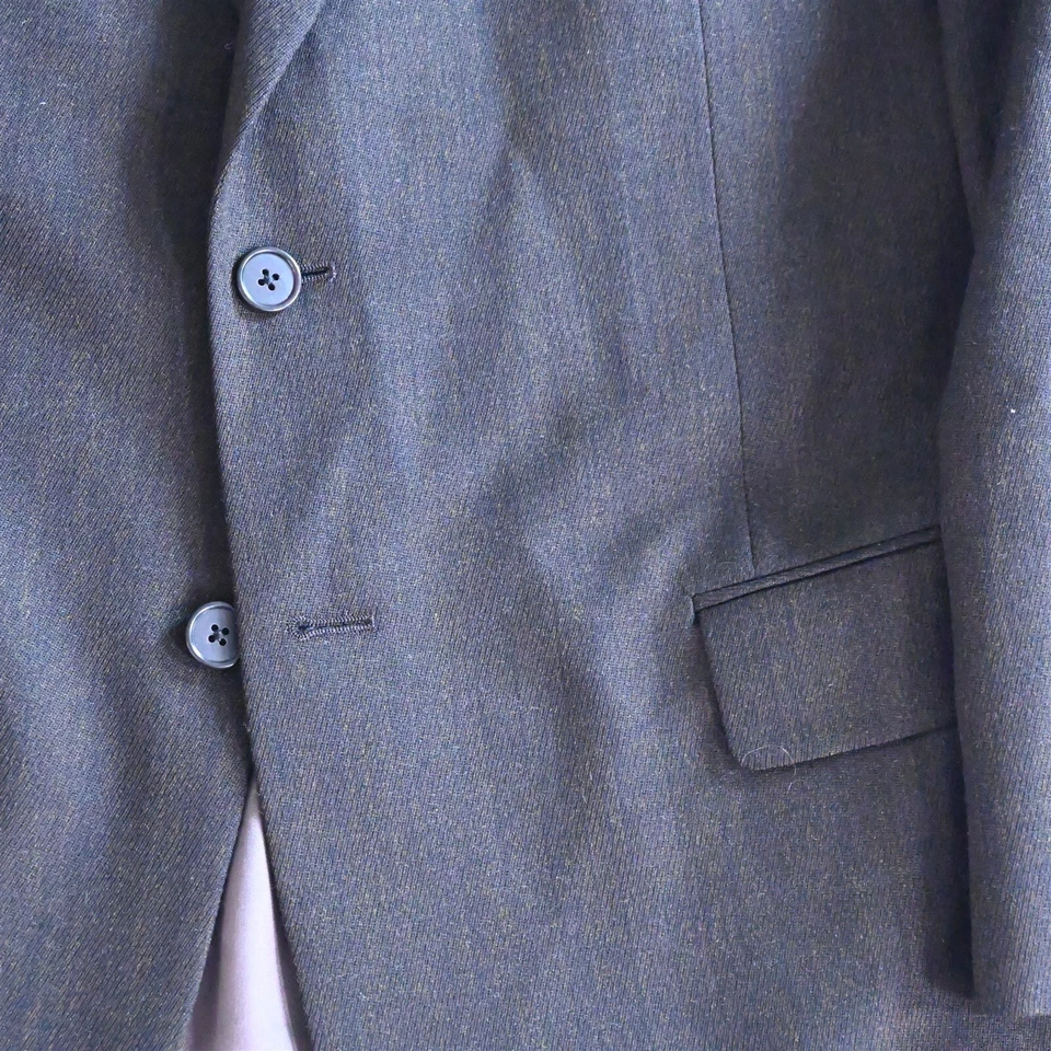 De Colección Tallia Hecho en EE. UU. 42L 34x32 Marrón 100% Lana Hombres Chaqueta Pantalones Traje Foto 3 de 4