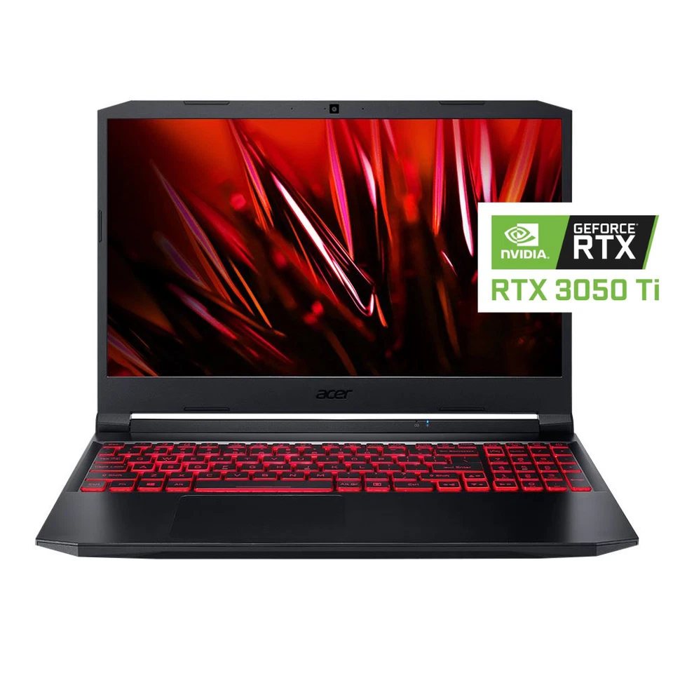 Portátil Acer Nitro5 15.6" 16GB 512GB NVIDIAGeForceRTX3050ti Reacondicionado