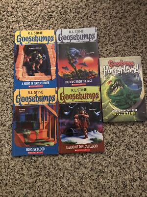 Goosebumps R.L. Stine Book Lot Of 11 (monster Blood, Lost Legend