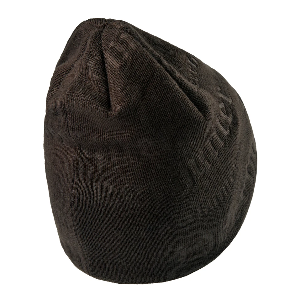 Deerhunter Embossed Logo Hat Brown 552 Beanie Country Hunting Shooting Fishing - Image 2 of 2
