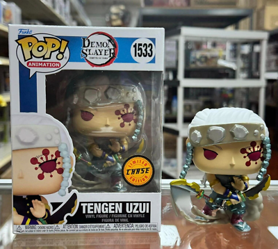 Funko Pop! Demon Slayer CHASE TENGEN UZUI Vinyl Figure #1533 with