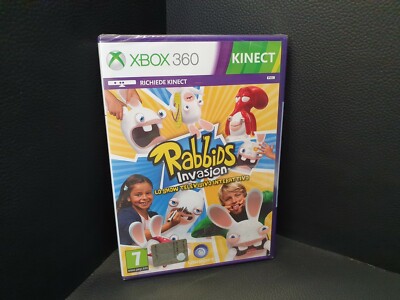 Xbox 360 Rabbids Invasion   Brandneu in Folie   Sealed   NEU   NEW   