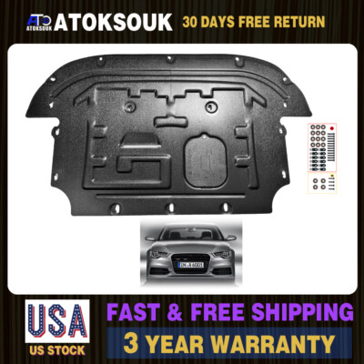 Front Engine Under Cover Splash Shield For Audi A6 2012-2018