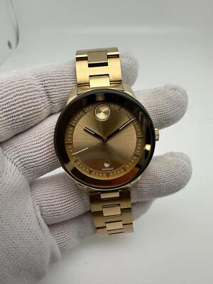 Movado Bold Verso 38mm Gold-tone Gold Dial Quartz Ladies  display picture 2