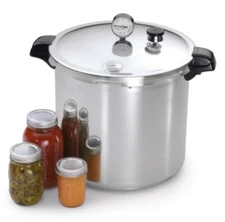 PRESTO PRESSURE CANNER AND COOKER 23-QUART Model 01781 