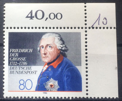 🇩🇪 BRD Bund Michel Nr. 1292 Postfrisch** mit Eckrand oben rechts (1986)