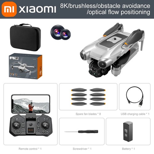 Drone Mini Professional Dual Cameras Optical Flow Positioning Avoidance WIFI UAV - Picture 2 of 26