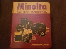 Vintage 1972 Minolta System Handbook Joseph D Cooper Hardcover