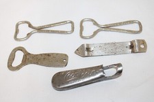 COCA COLA SEVEN UP CANADA DRY BOTTLE OPENER LOT OF 5