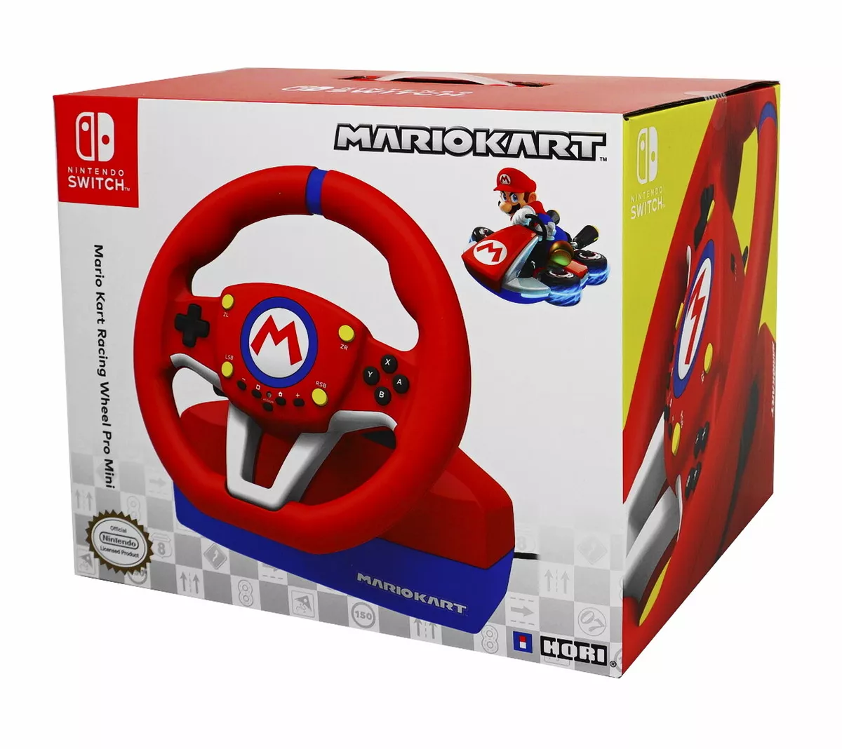 Hori Mario Kart Racing Wheel Pro Mini - Nintendo Switch - Lenkrad und Pedale  873124007893