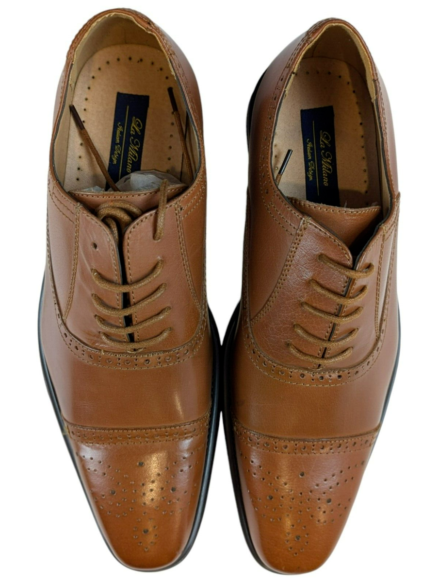 La Milano dress shoes Amazon.com | La Milano Mens Double Monk Strap Slip on Loafer  main image 4