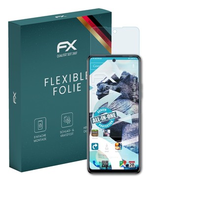 atFoliX 3x Folie für Tecno Pova 5G Schutzfolie klar&flexibel Displayschutzfolie
