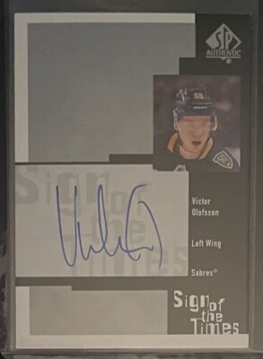 Victor Olofsson 2020-21 SP Authentic #RSOTT-VO Sign Of The Time Retro Varitation