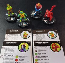 Heroclix: TMNT Heroes in a Half Shell - Mixed lot - 4 figures