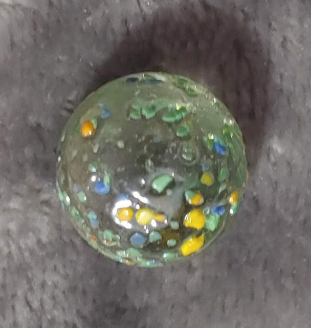 VINTAGE MULTICOLORED CONFETTI GLASS MARBLES eBay