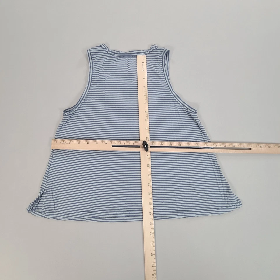 Рубашка женская American Eagle 2XS XXS синяя майка без рукавов блузка дамская - Изображение 3 из 4